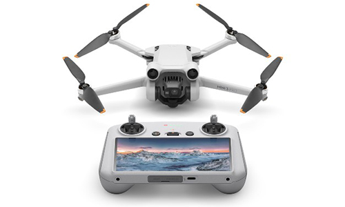 DJI Mini 3 Pro（DJI RC付属）(通常バッテリー1本/Plusバッテリー2本付き)